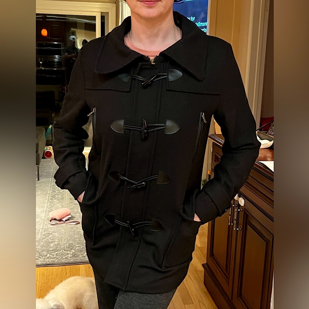 Black coat